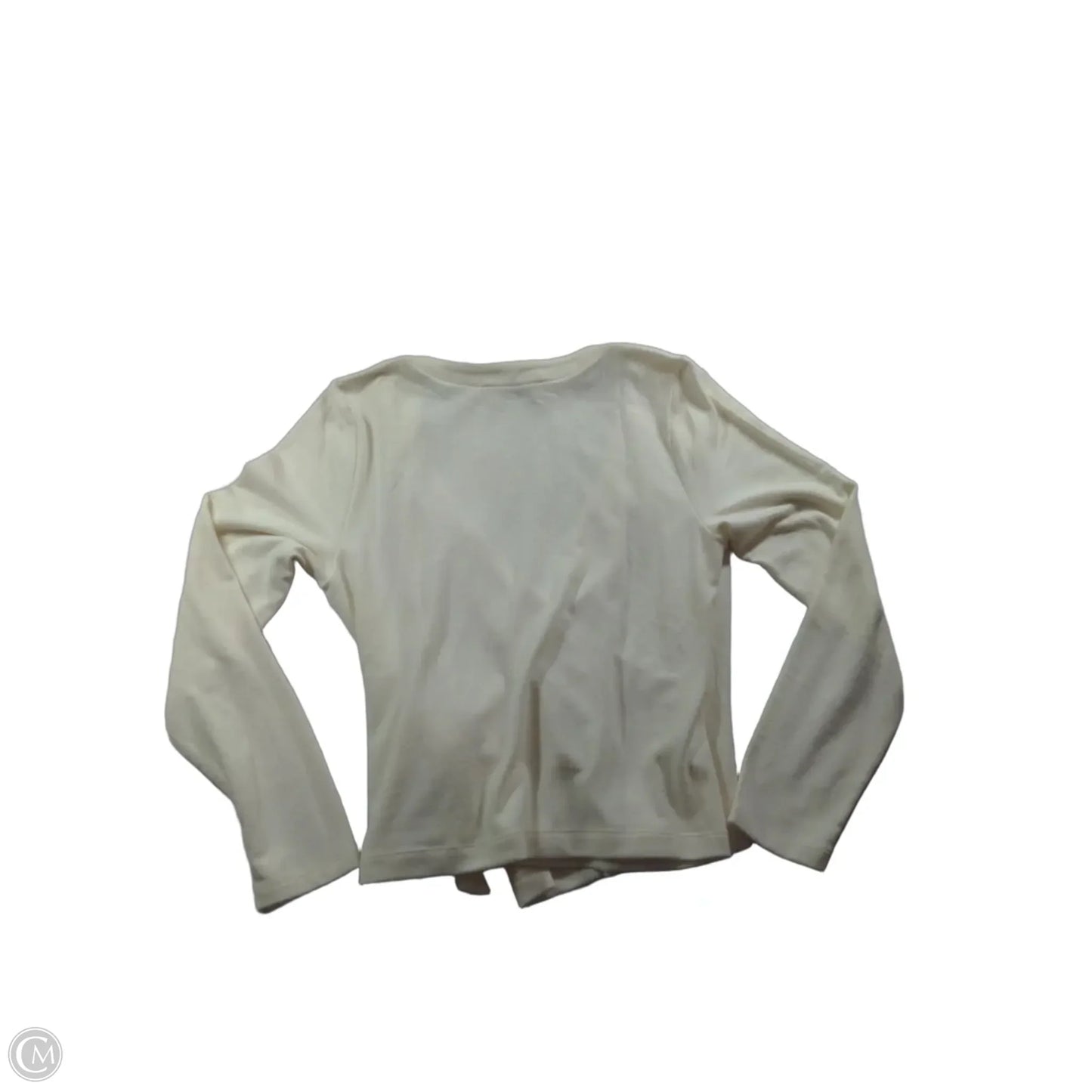 Top Long Sleeve By Loft In Cream, Size: Xl