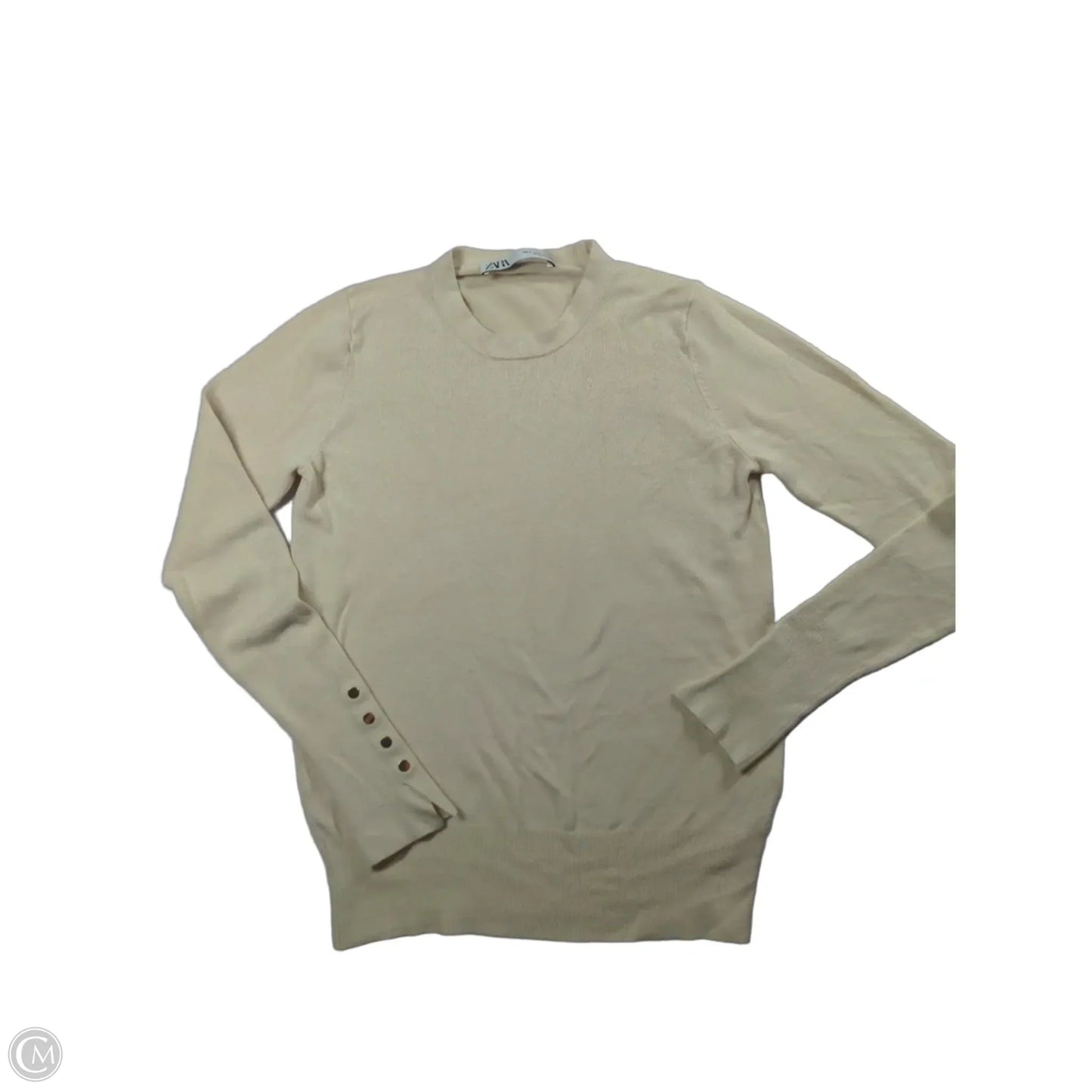 Sweater By Zara In Beige, Size: S