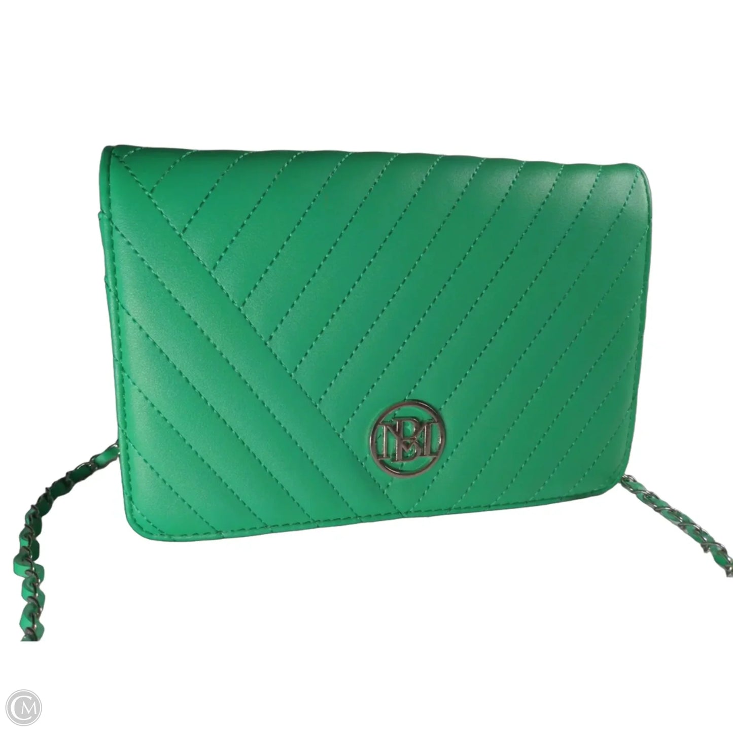 Handbag Leather By Badgley Mischka, Size: Small