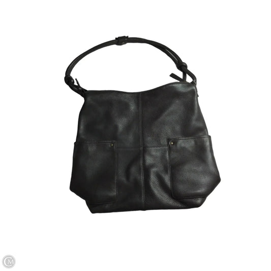 Handbag Leather By Eddie Bauer, Size: Large