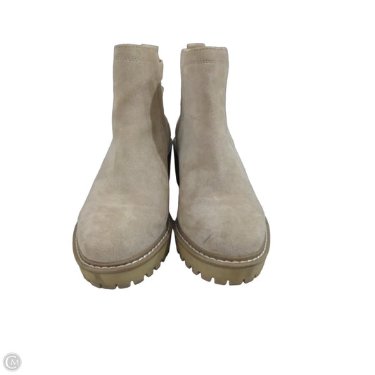 Boots Ankle Flats By Dolce Vita In Beige, Size: 7.5