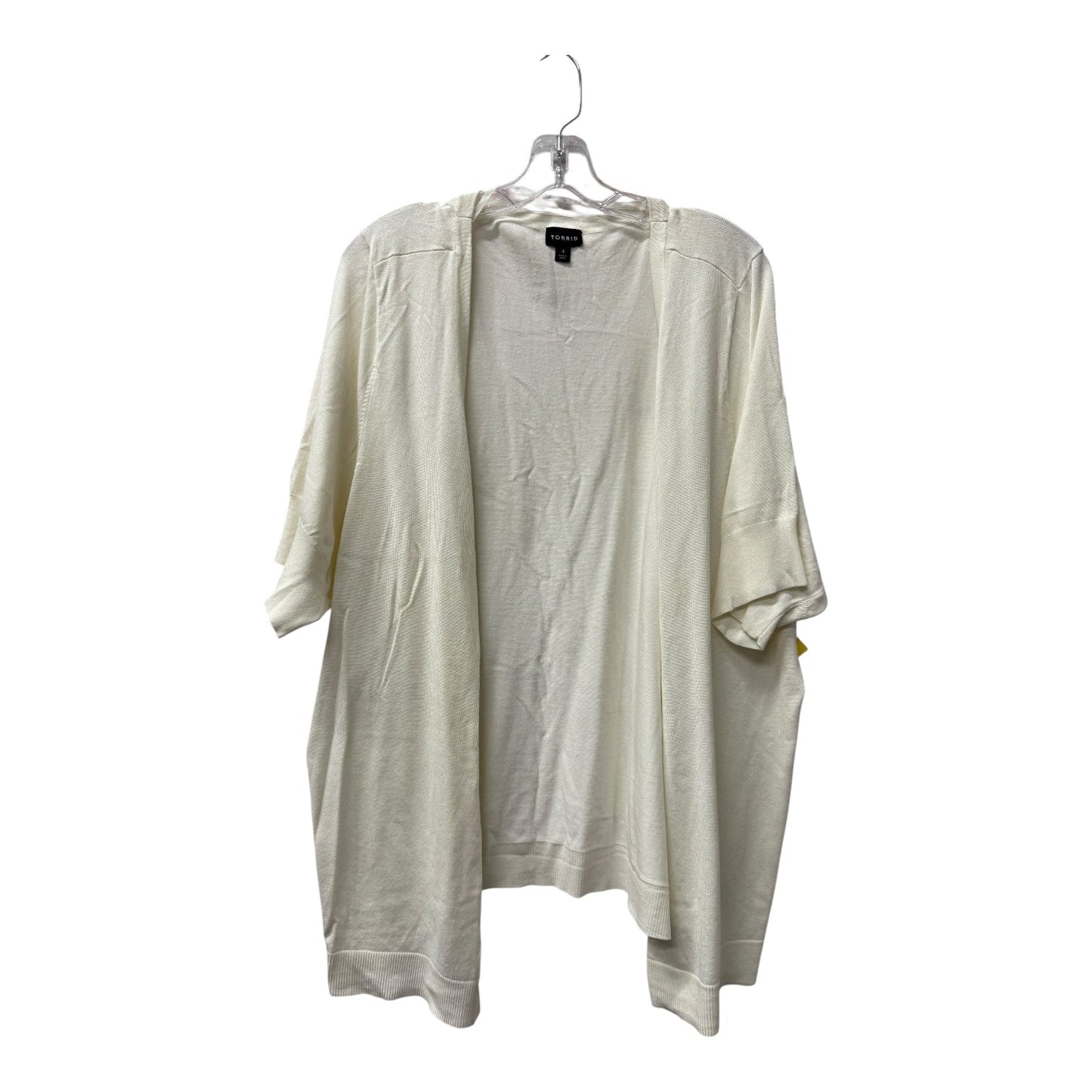 Cardigan By Torrid In White, Size:4X