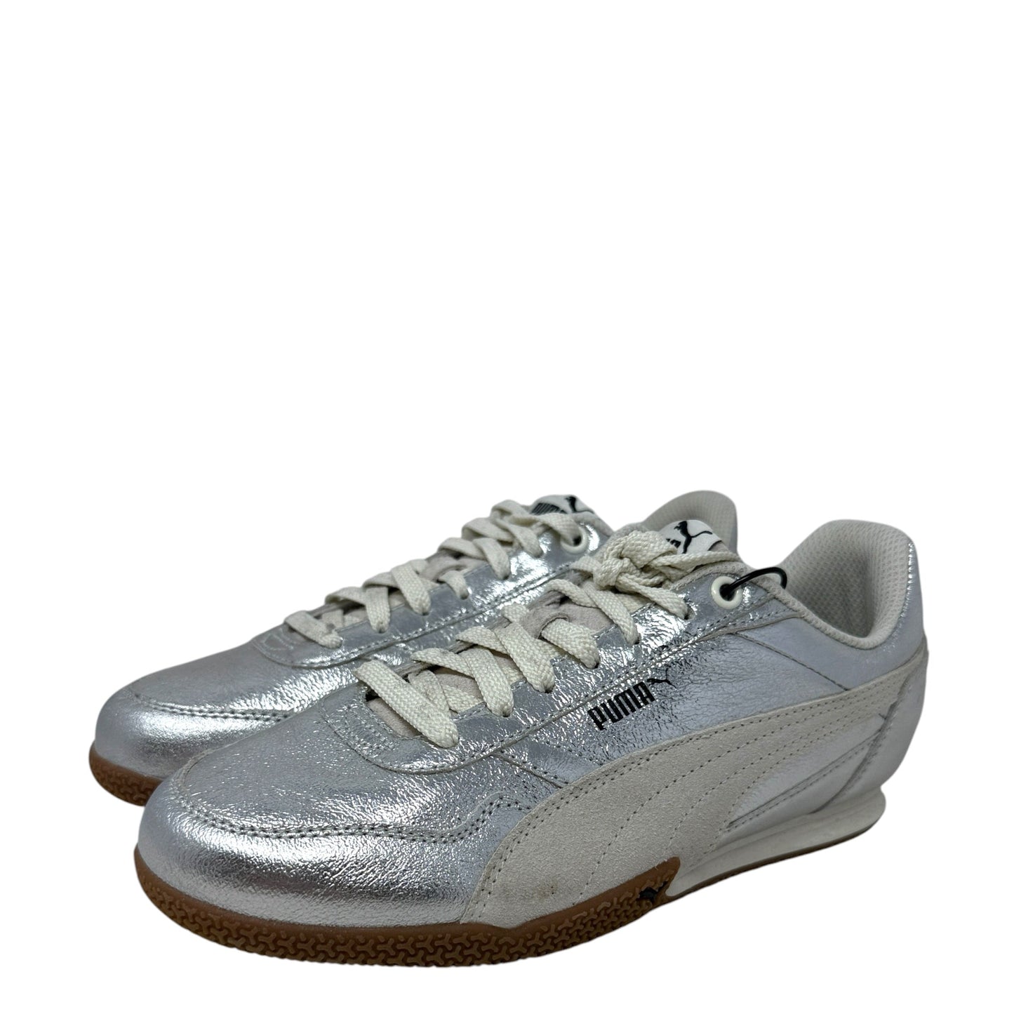 Shoes Athletic By Puma In Silver, Size: 7.5