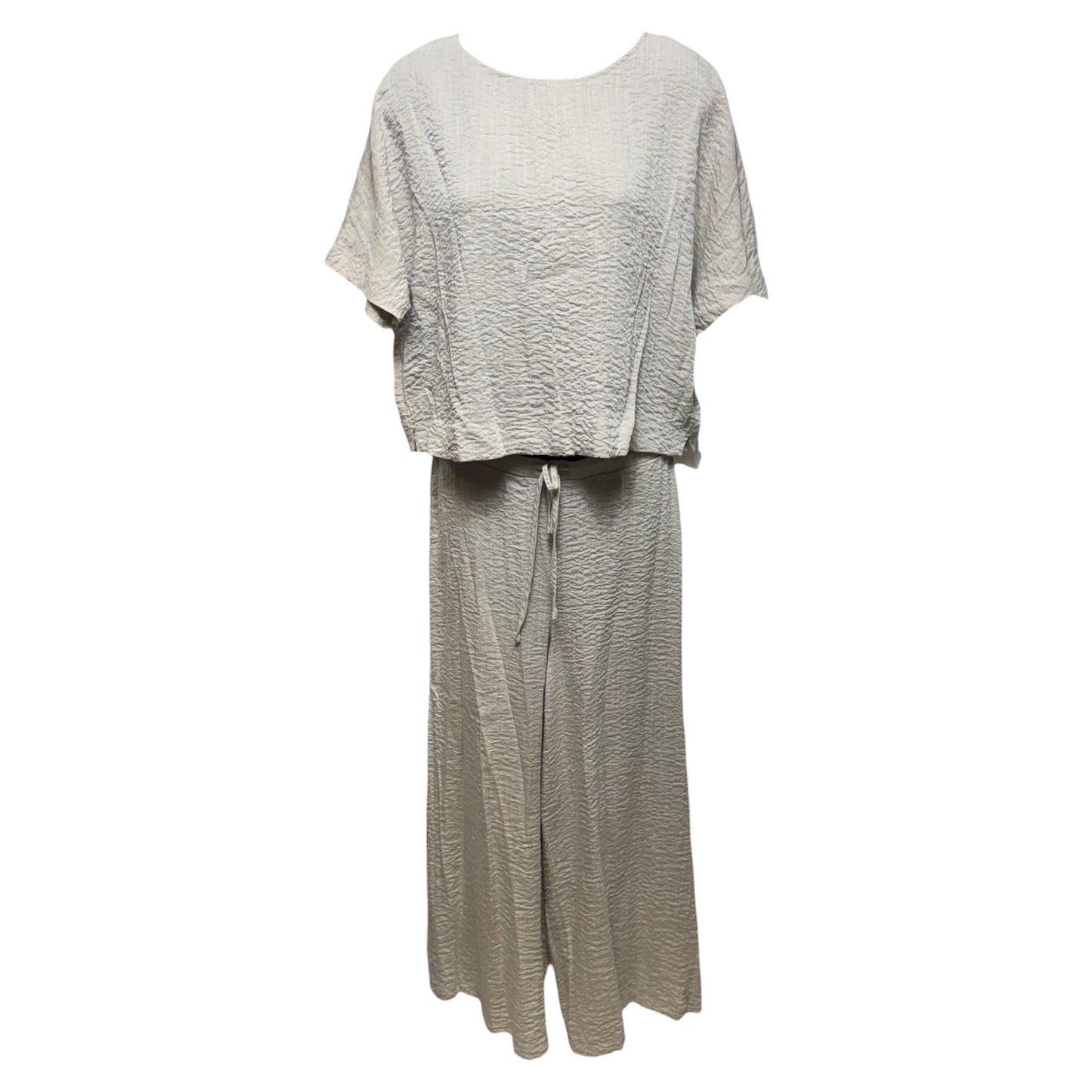 Lounge Set By Adrianna Papell In Cream, Size: S