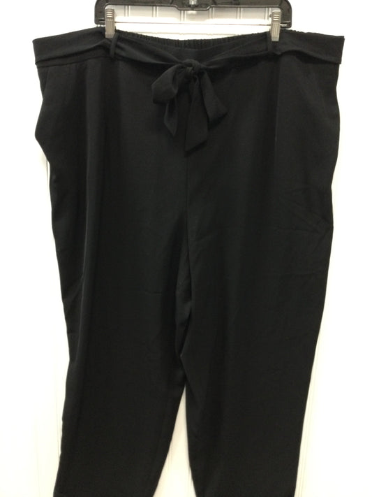 Pants Dress By Calvin Klein In Black, Size:22