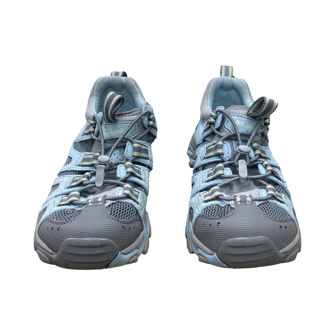 Shoes Sneakers By Columbia In Blue & Grey, Size:6.5