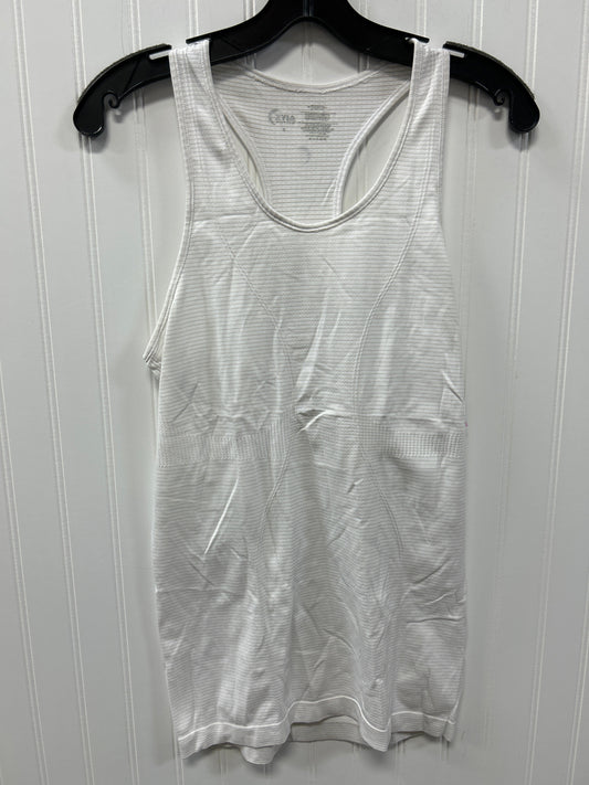 Athletic Tank Top By Zyia In White, Size:S