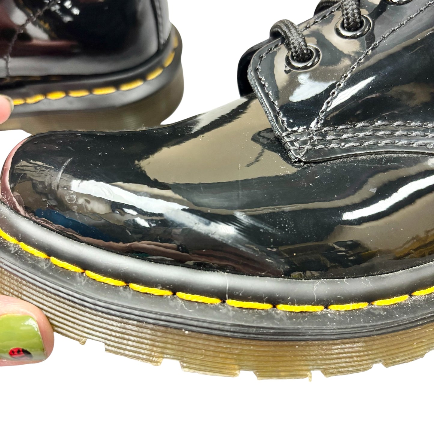 Boots Ankle Flats By Dr Martens In Black, Size: 7