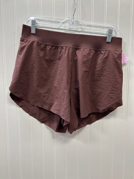 Athletic Shorts By Crz Yoga In Brown, Size:L