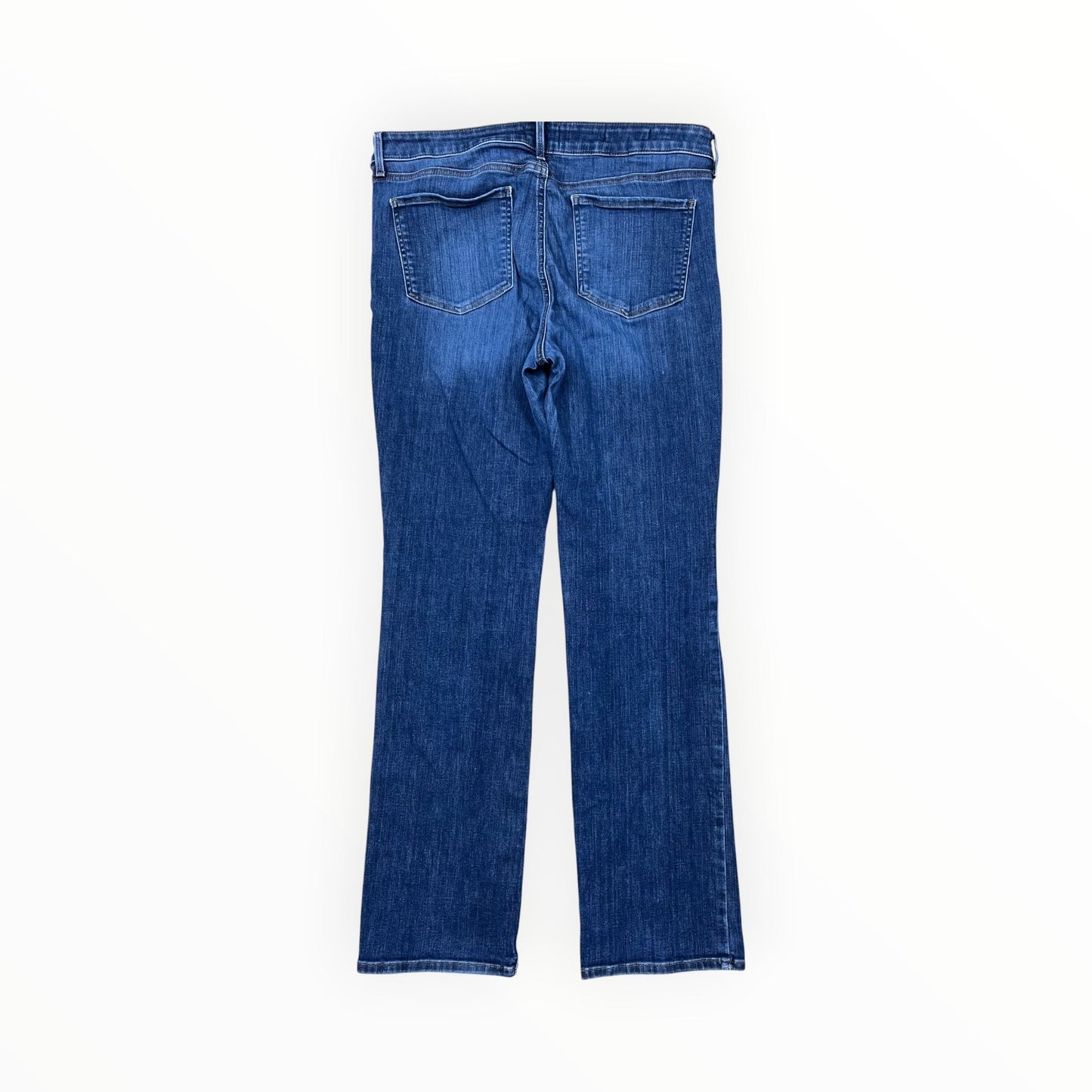 Jeans Straight By Not Your Daughters Jeans In Blue Denim, Size:12