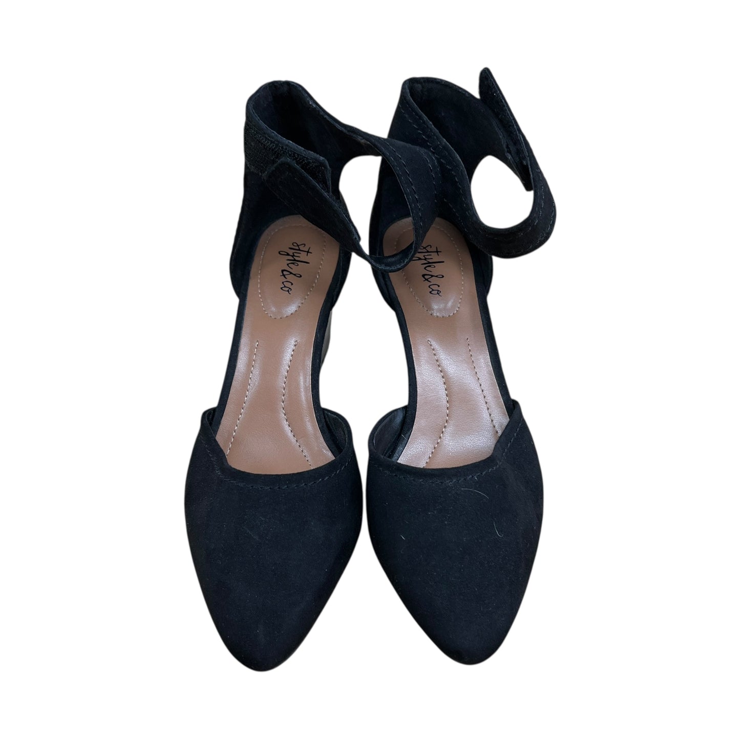 Shoes Heels Wedge By Style And Company In Black, Size:6.5