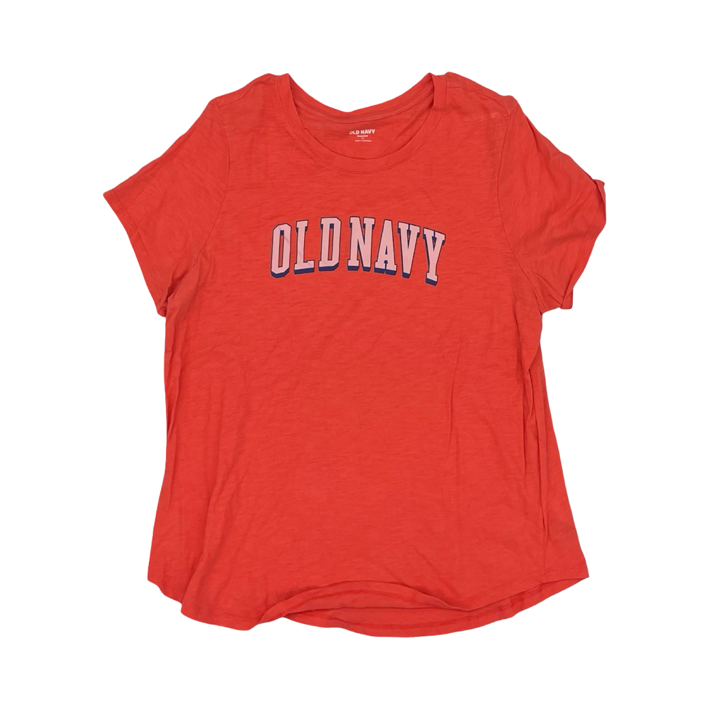 Top Ss By Old Navy In Orange, Size:Xl