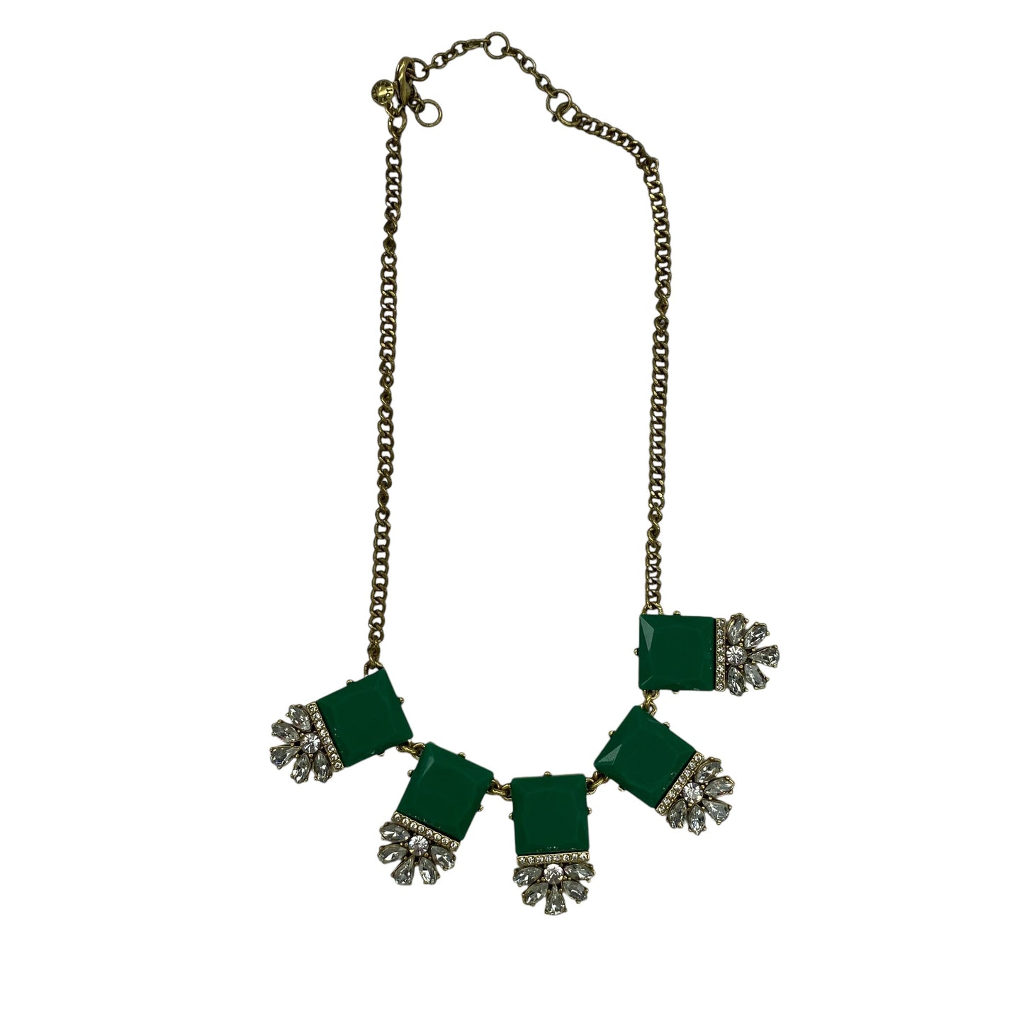 Necklace Statement By J. Crew In Blue & Gold