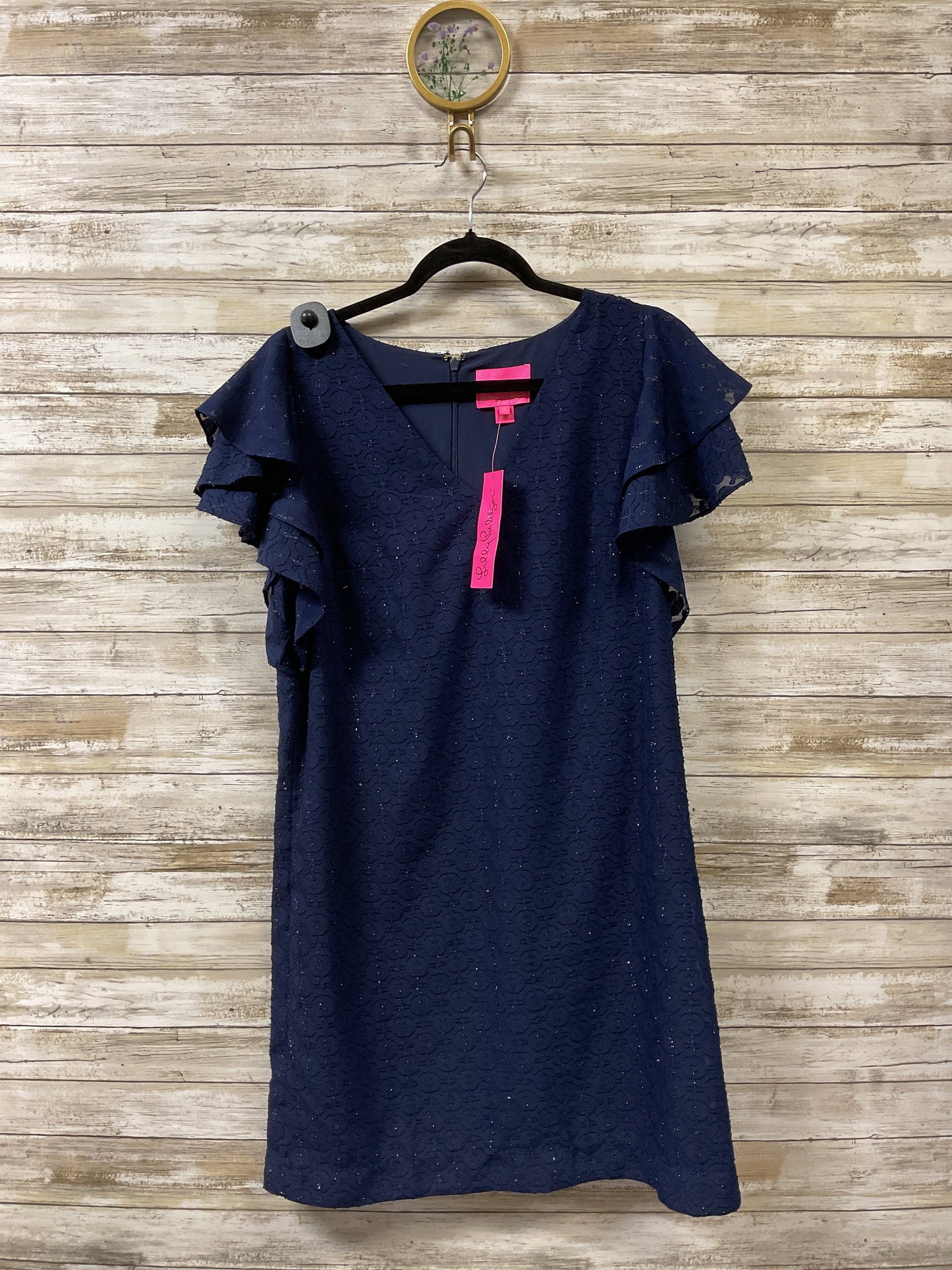 Dress Designer By Lilly Pulitzer In Navy, Size:10