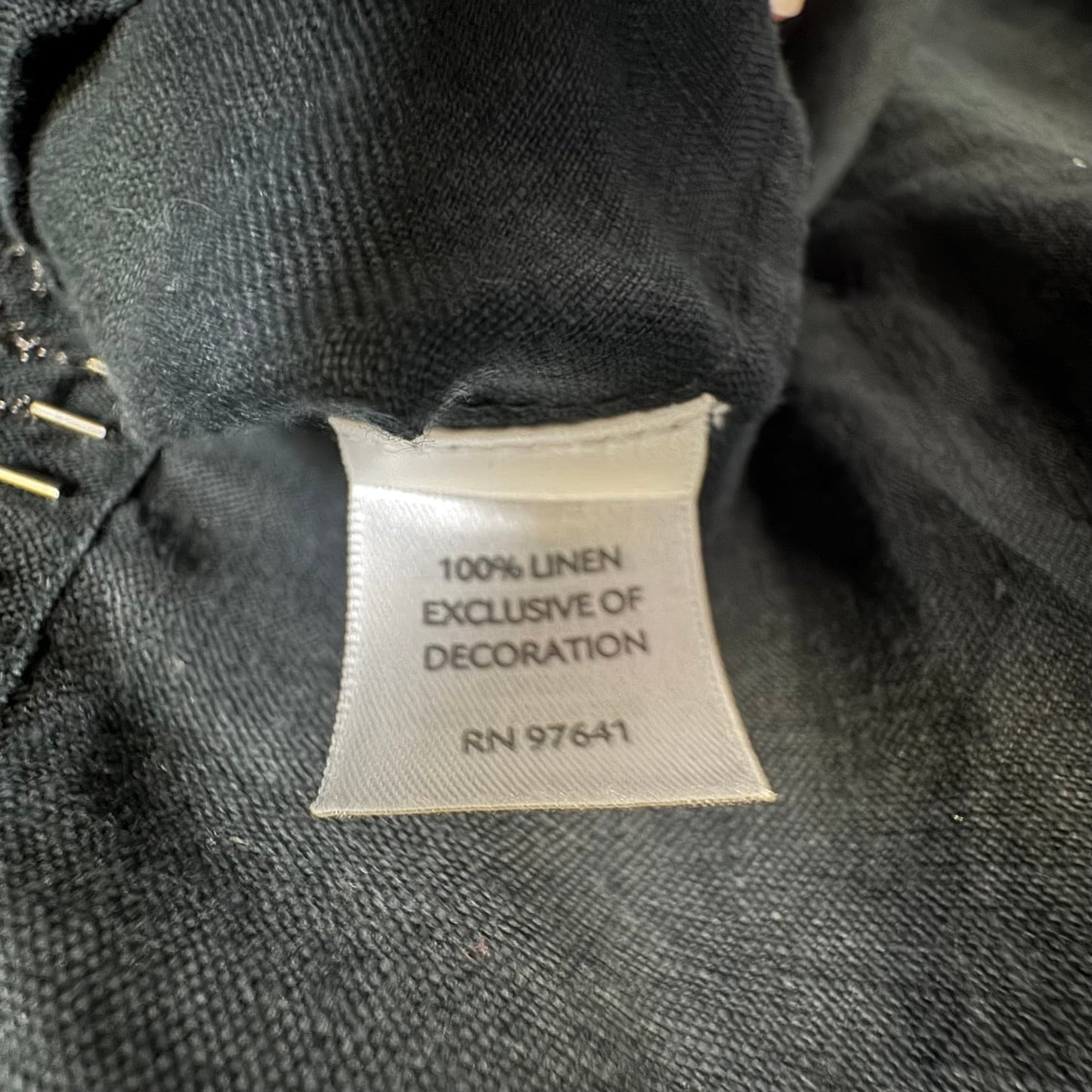 Linen Top Sleeveless By J. Jill In Black, Size: Xs