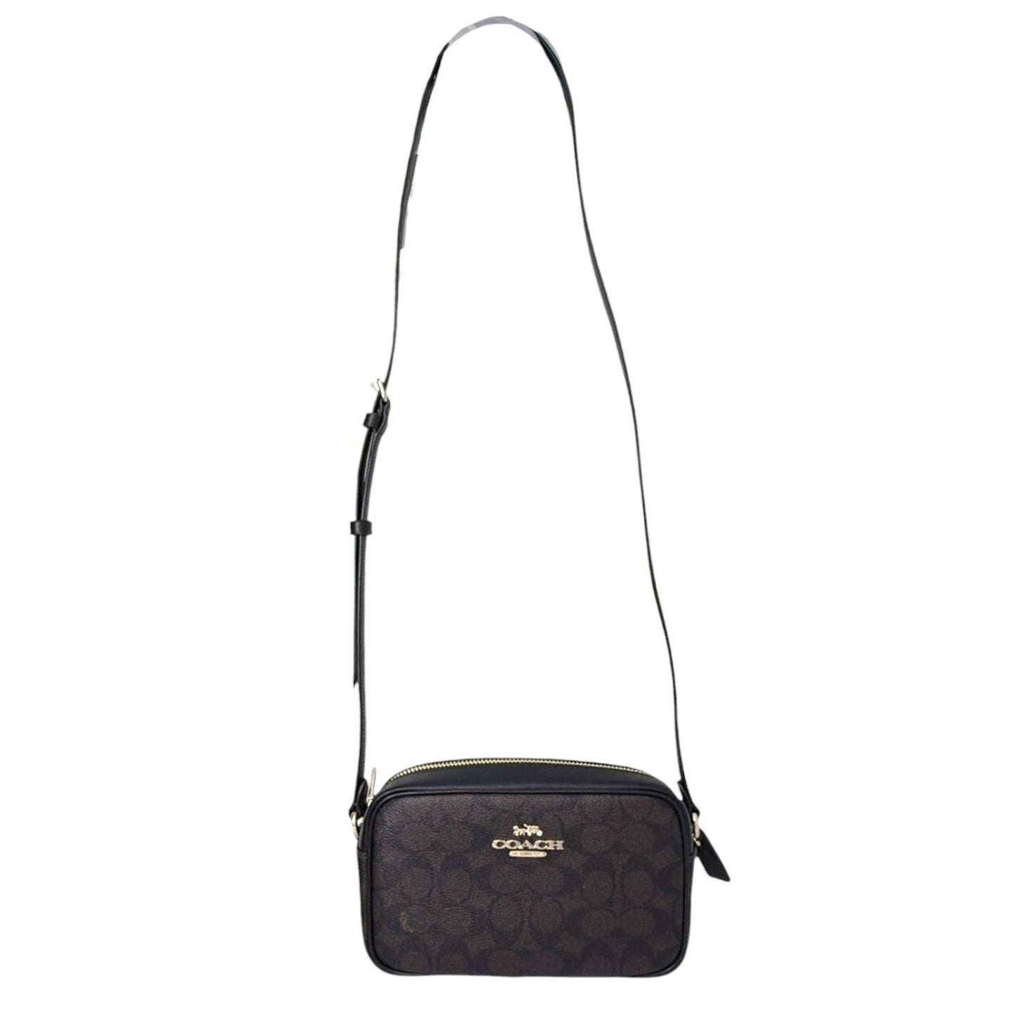 Mini Jamie Camera Bag In Signature Canvas Designer By Coach, Size: Medium