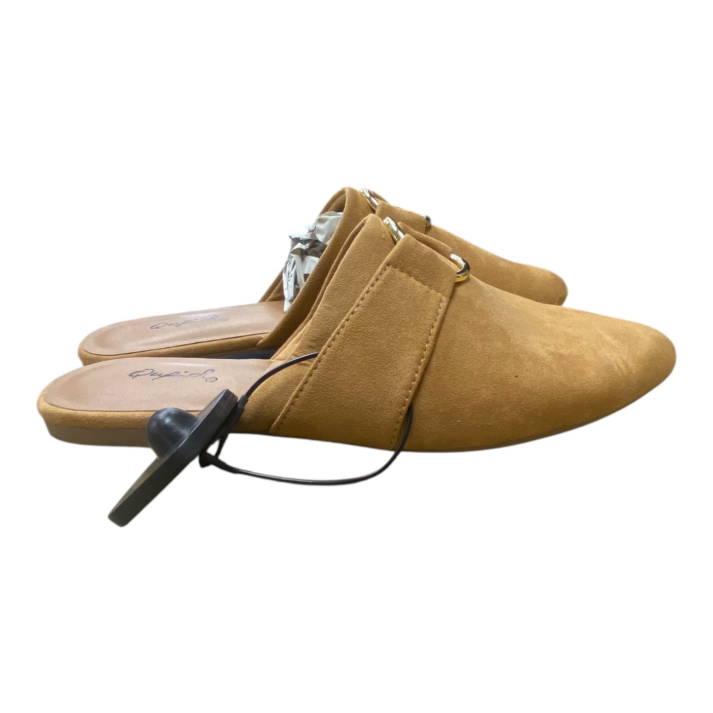 Shoes Flats By Qupid In Tan, Size:7.5
