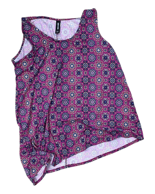 Top Sleeveless By Agnes & Dora In Purple, Size:Xl