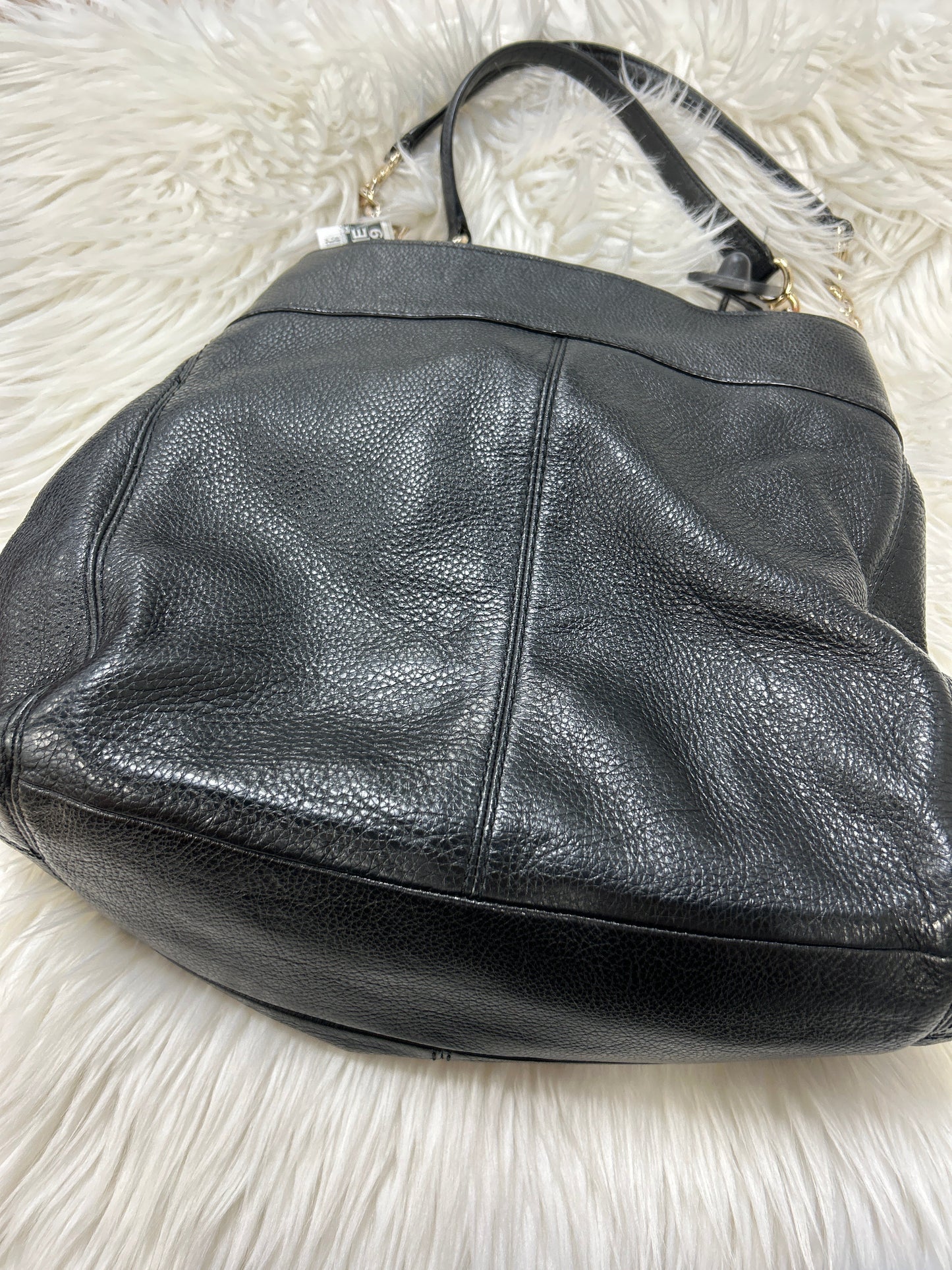 Handbag Designer By Coach In Black, Size:Medium