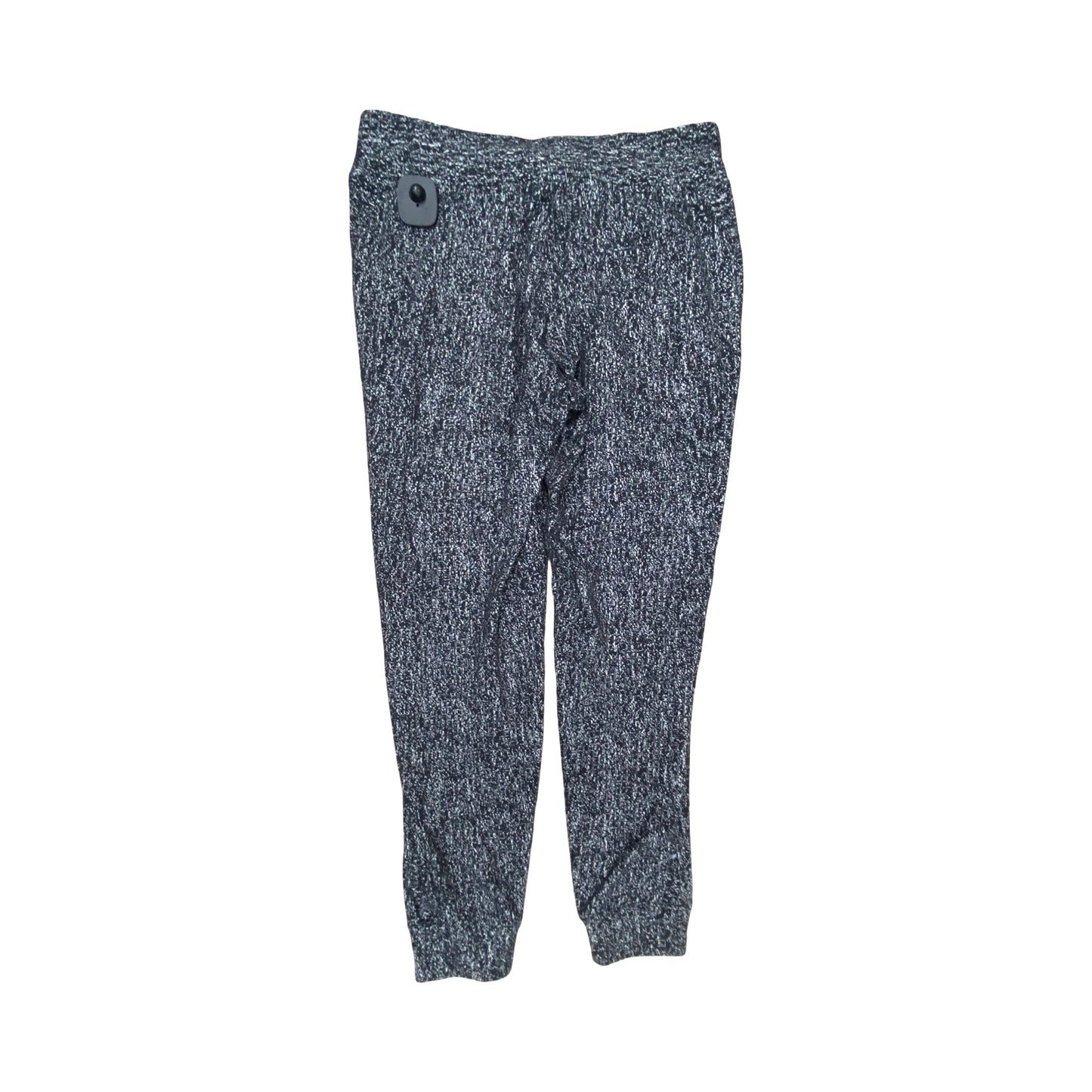 Athletic Pants By Lululemon In Black & White, Size:8