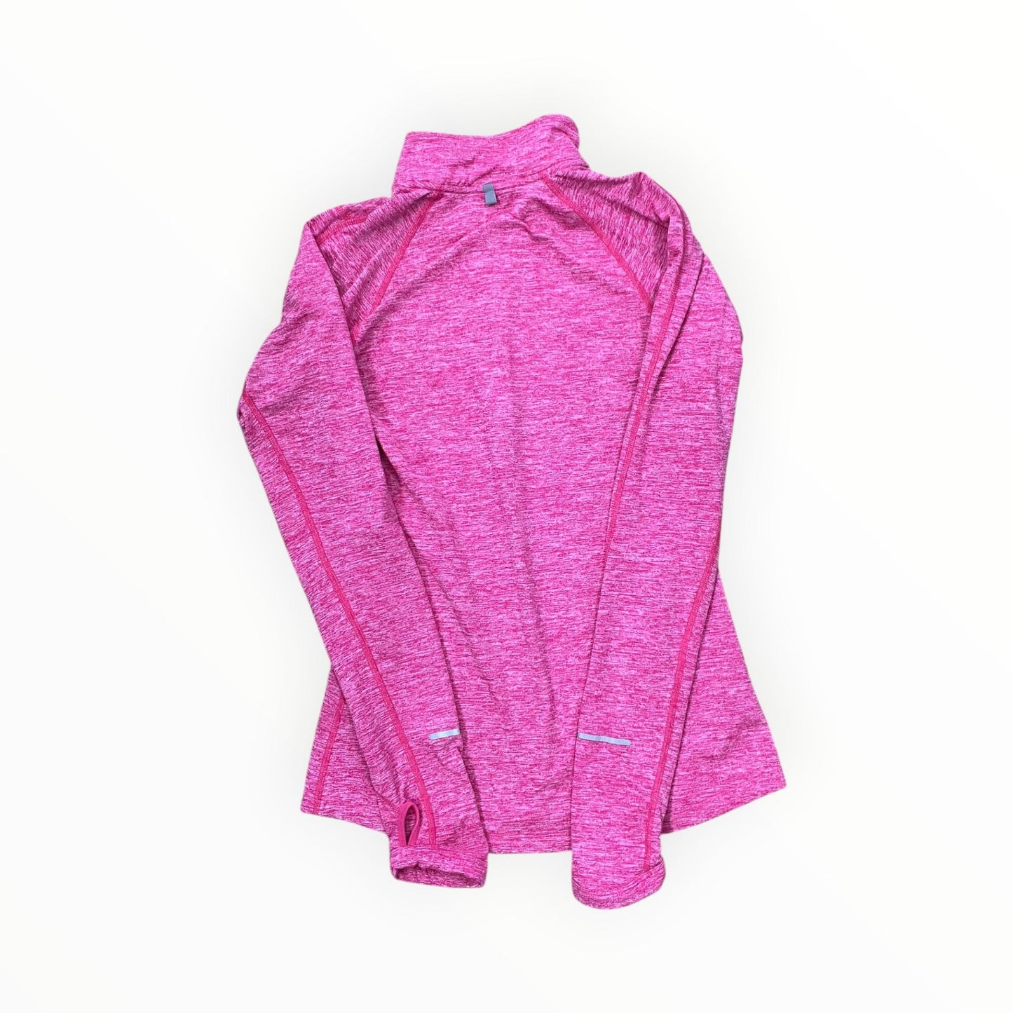 Athletic Top Ls Collar By Nike In Pink, Size:Xs