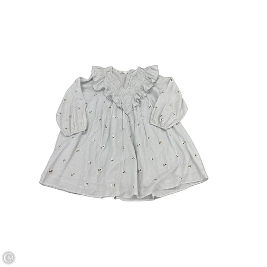 Dress Casual Short By Zara In Blue, Size: S