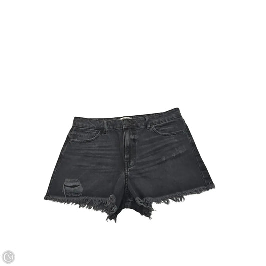 Shorts By Wrangler In Black Denim, Size: 10