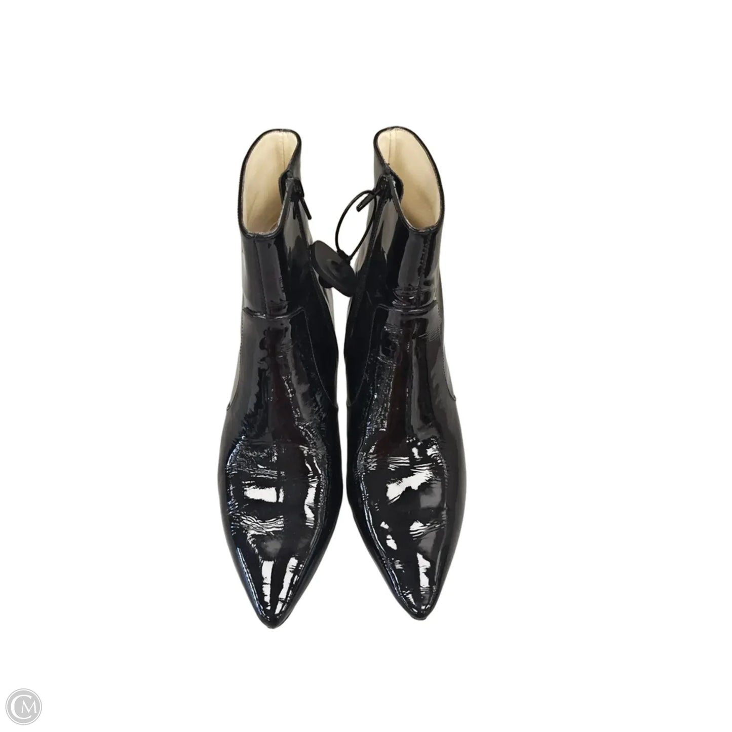 Boots Ankle Heels By Cmb In Black, Size: 9