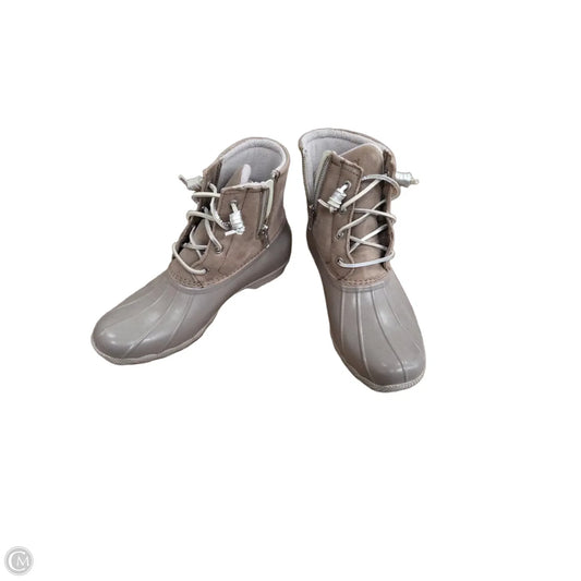 Boots Snow By Sperry In Grey, Size: 7.5
