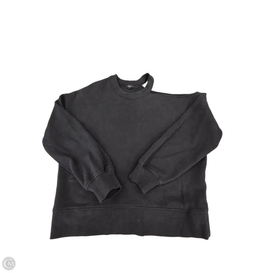 Sweatshirt Crewneck By Rails In Black, Size: M