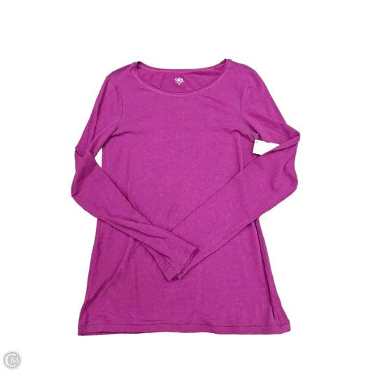 Top Long Sleeve By Alo In Purple, Size: M