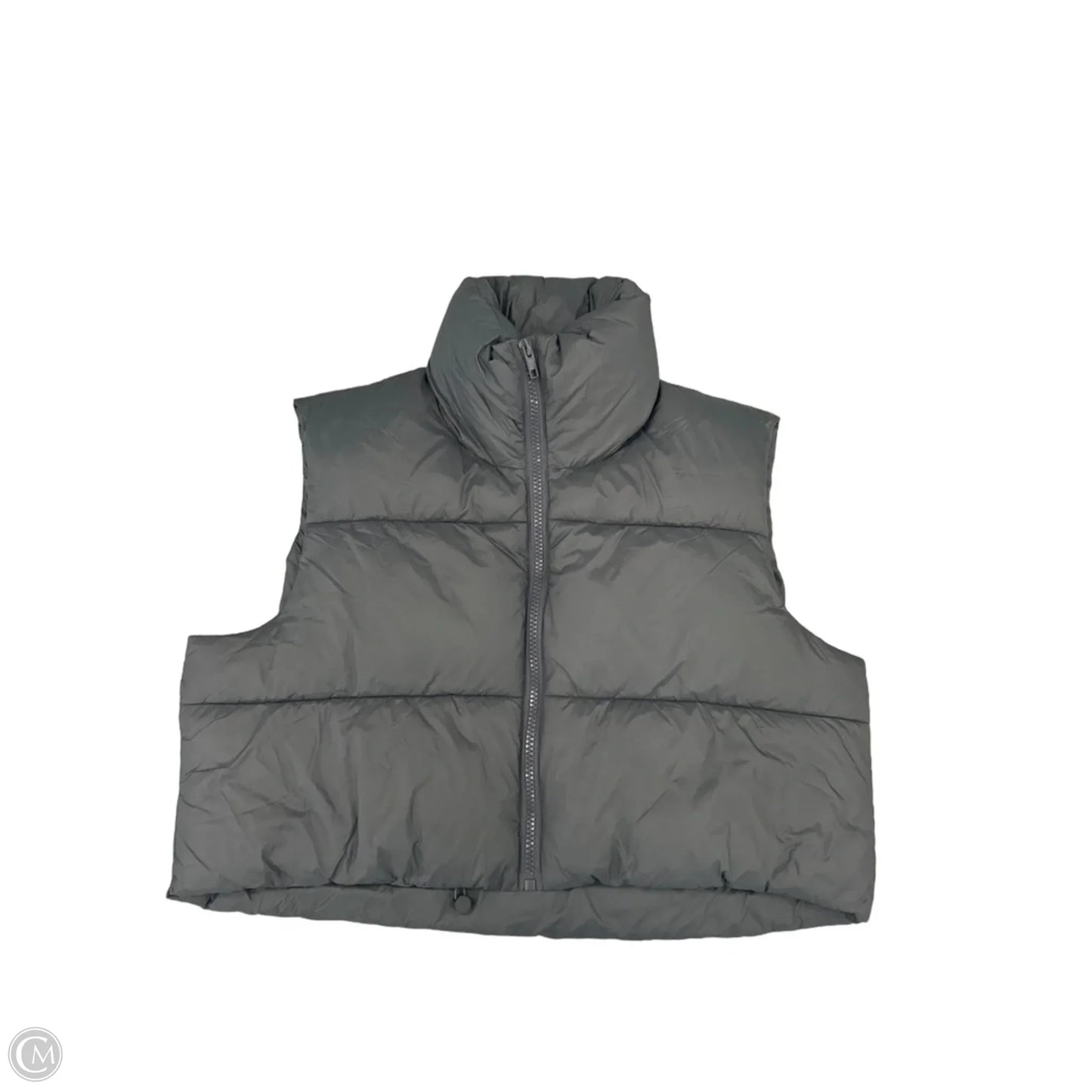 Vest Puffer & Quilted By Cme In Grey, Size: Xxl