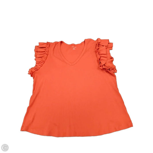 Top Sleeveless By Universal Standard In Orange, Size: Xl