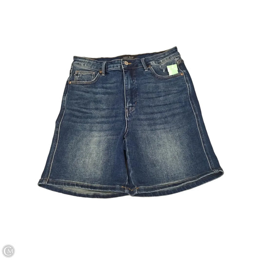 Shorts By Judy Blue In Blue Denim, Size: 14
