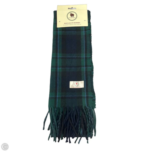 Scarf Winter By Cme In Plaid Pattern