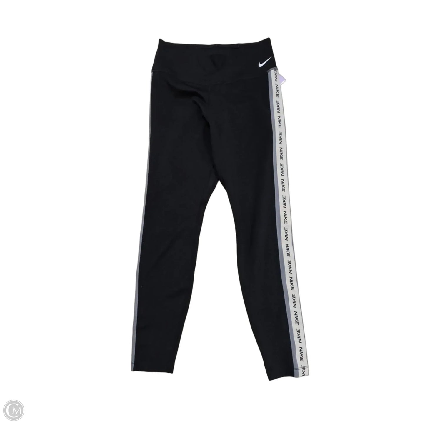 Athletic Leggings By Nike In Black, Size: S
