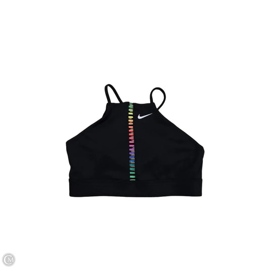 Athletic Bra By Nike In Black, Size: M