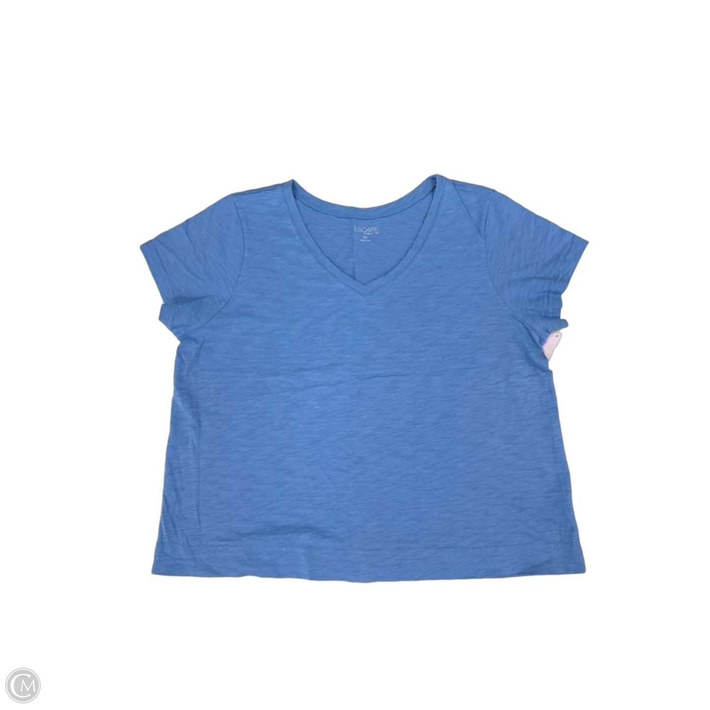 Top Short Sleeve Basic By Habitat In Blue, Size: Xxl