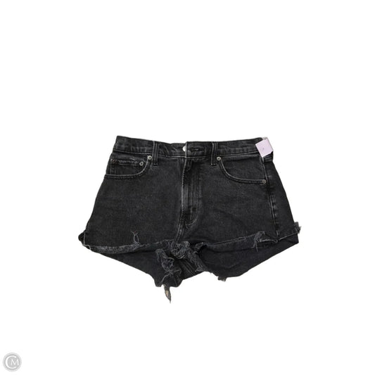 Shorts By Abercrombie And Fitch In Black Denim, Size: 4