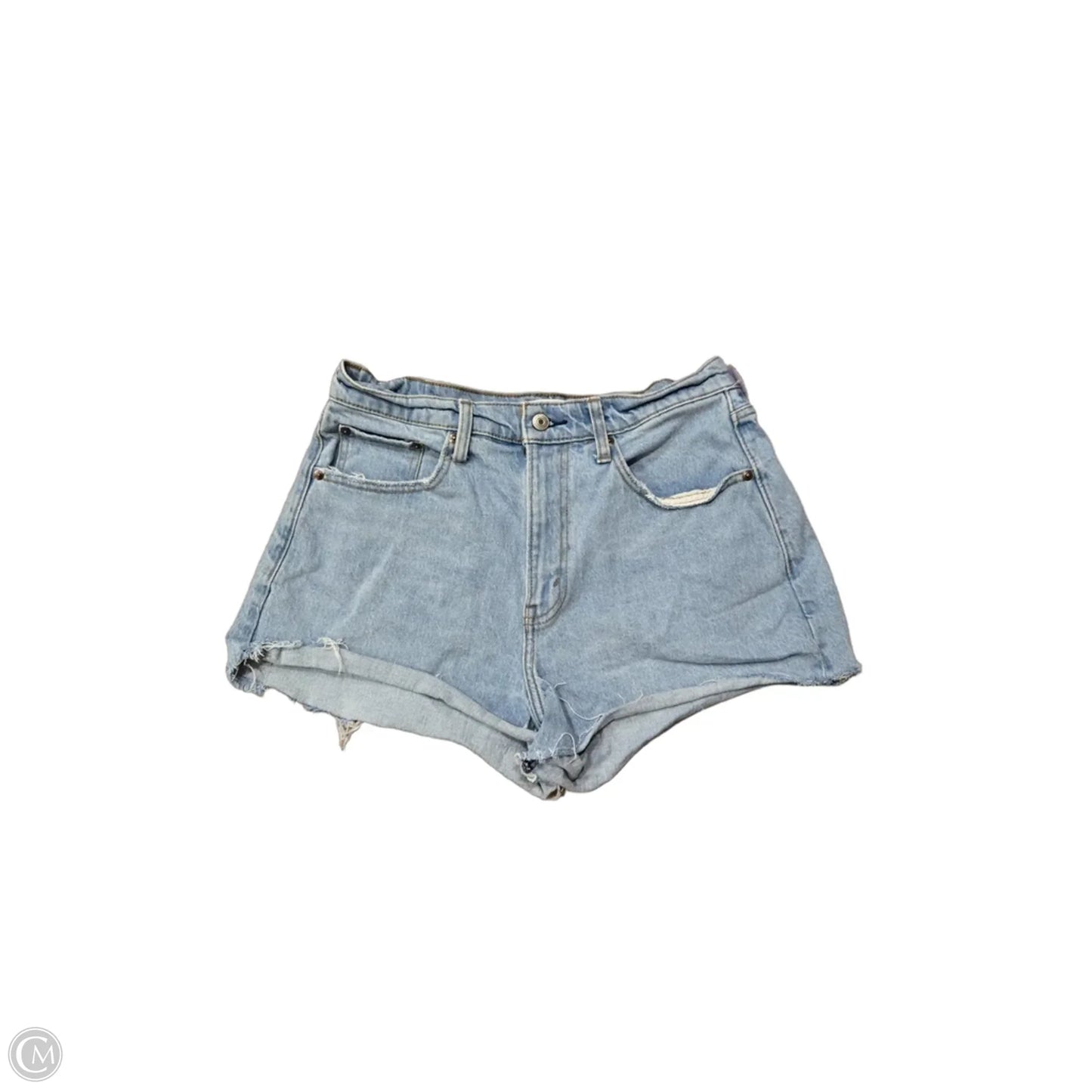 Shorts By Abercrombie And Fitch In Blue Denim, Size: 8