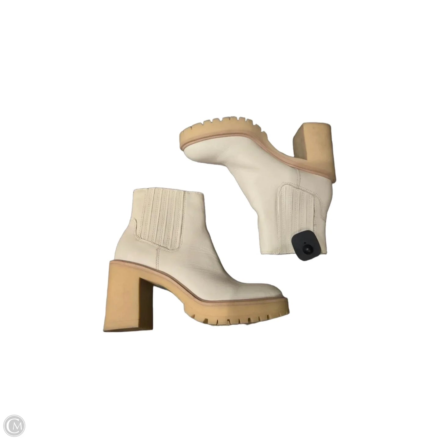 Boots Ankle Heels By Dolce Vita In Cream, Size: 8.5