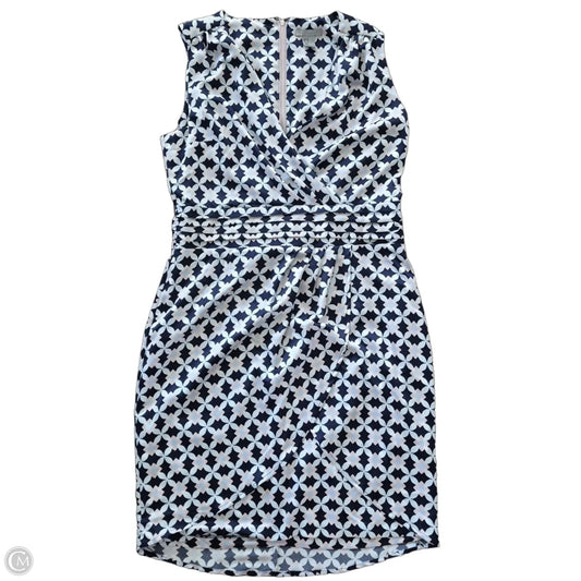 Dress Casual Short By H&m In Blue & Pink, Size: 10