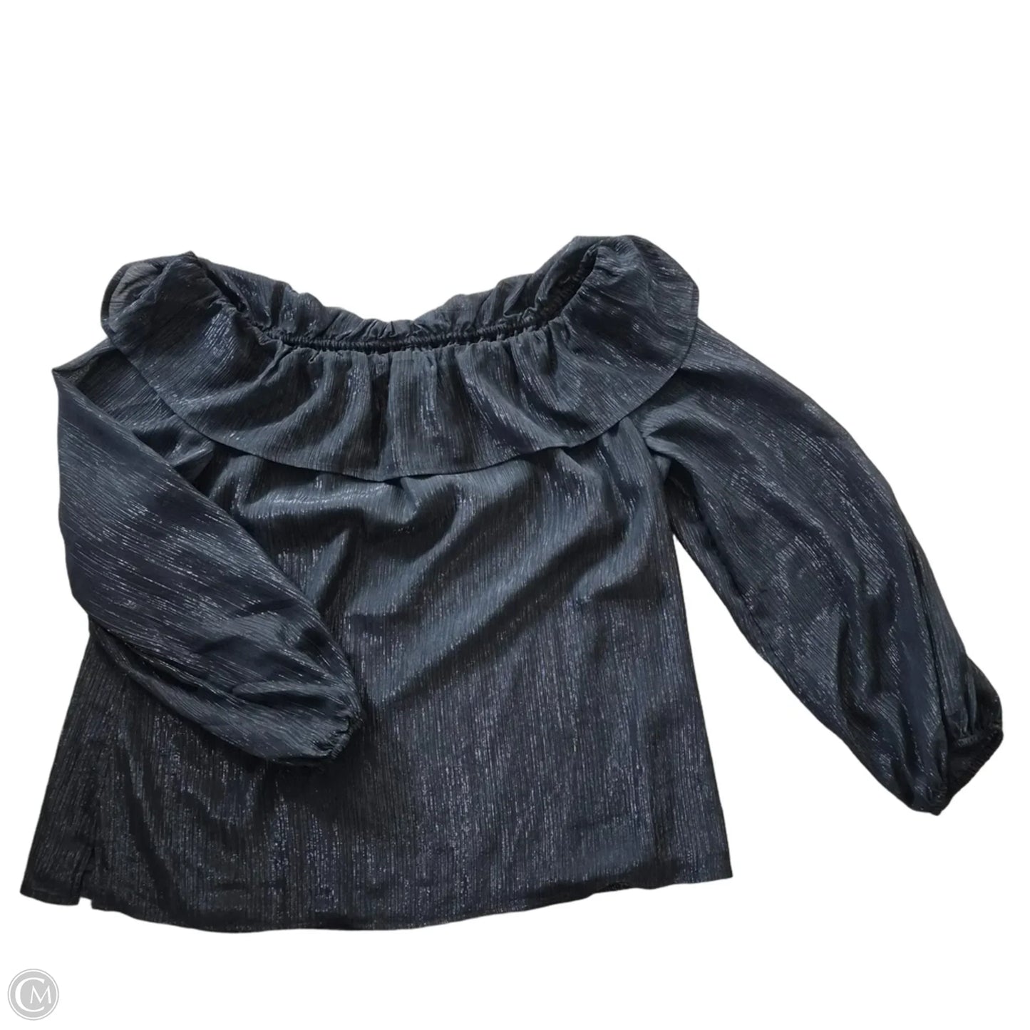 Top Long Sleeve By White House Black Market In Black, Size: Xl