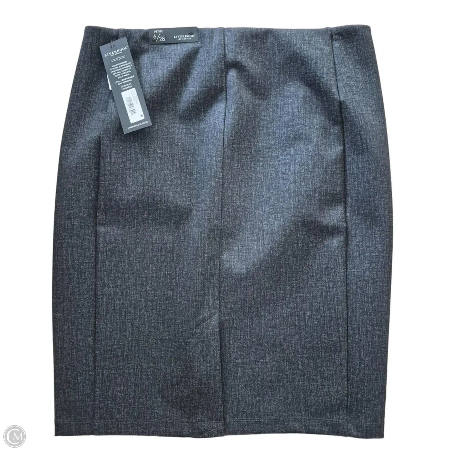 Skirt Mini & Short By Liverpool In Grey, Size: 6p