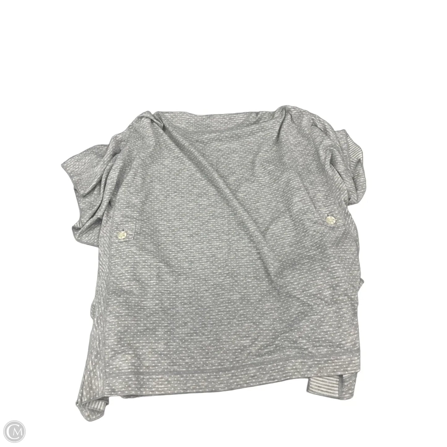 Cardigan By Cabi In Grey & White, Size: Xs