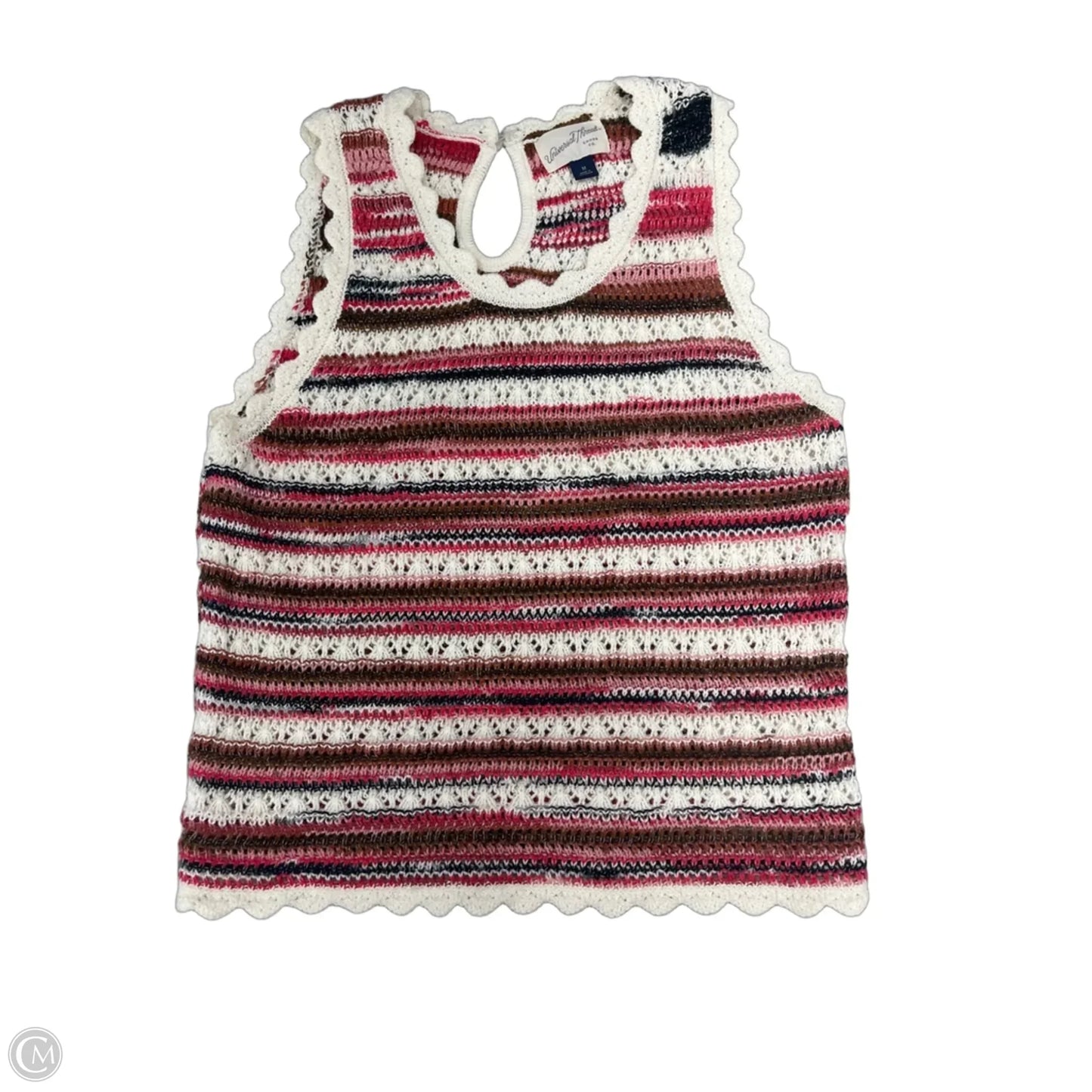 Tank Top By Universal Thread In Striped Pattern, Size: M