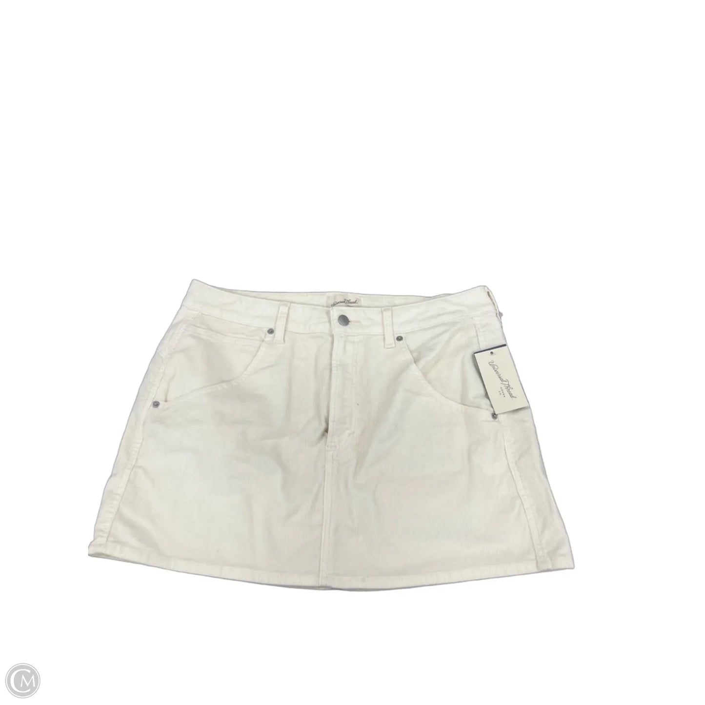 Skirt Mini & Short By Universal Thread In Cream, Size: 12