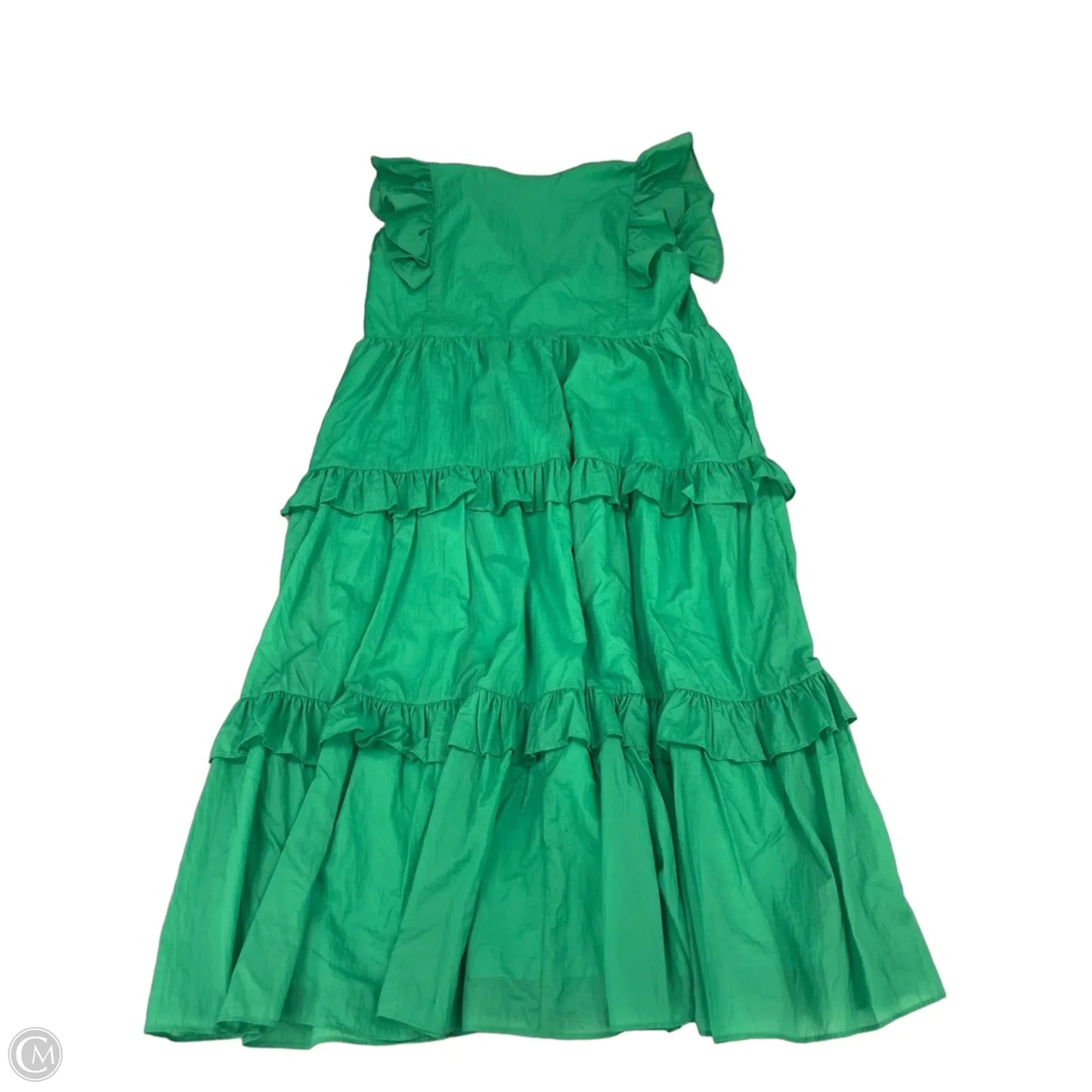 Dress Casual Maxi By Amanda Uprichard In Green, Size: M
