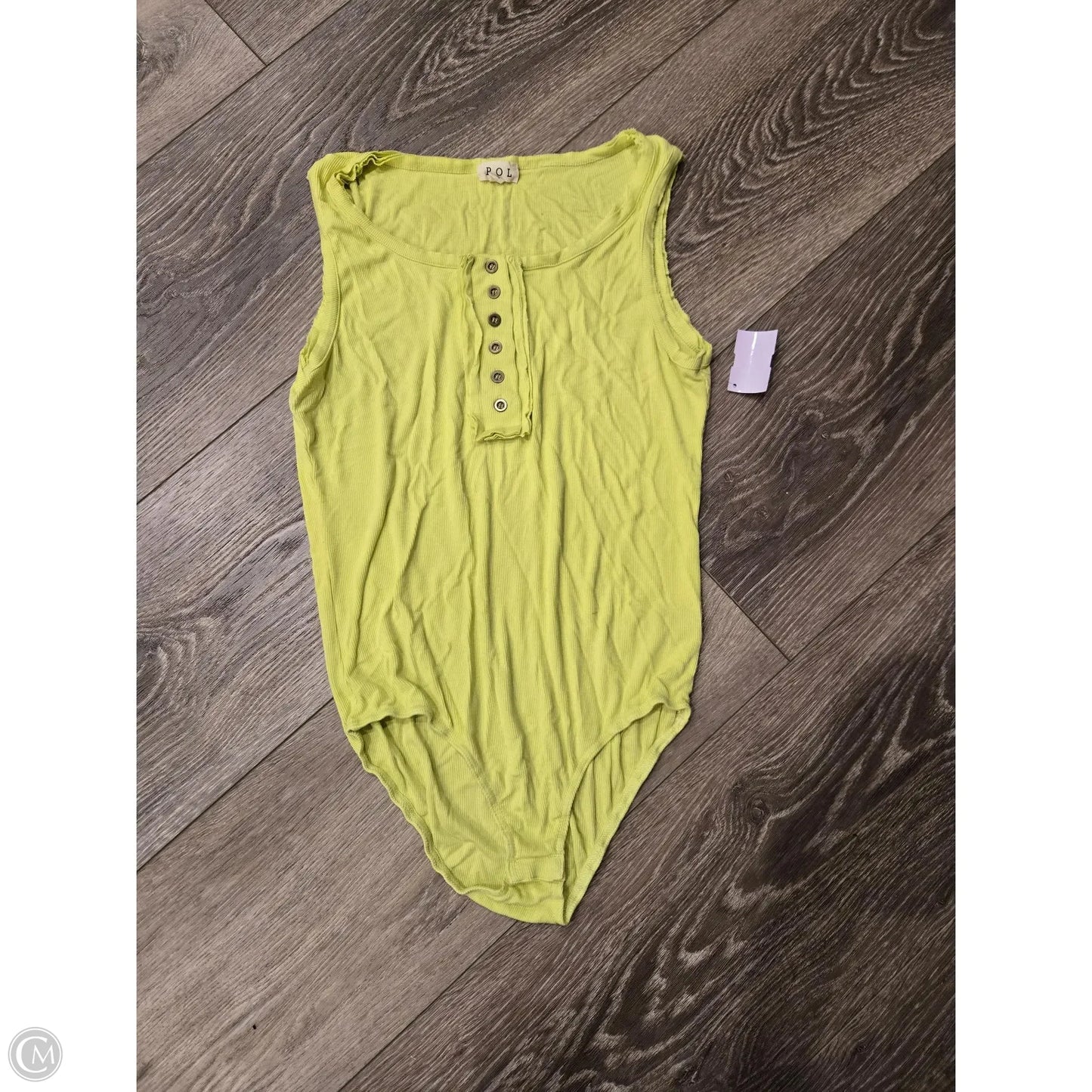 Bodysuit By Pol In Yellow, Size: L