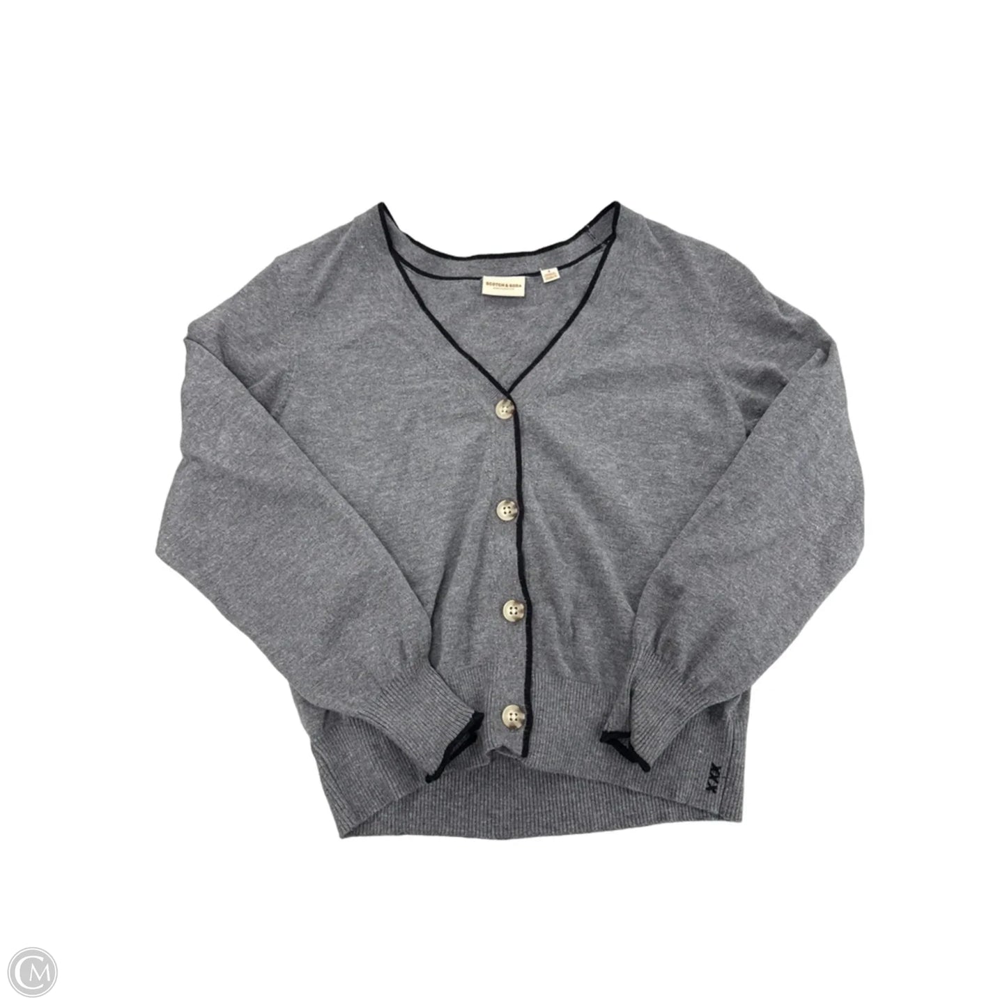Cardigan By Scotch & Soda In Grey, Size: S